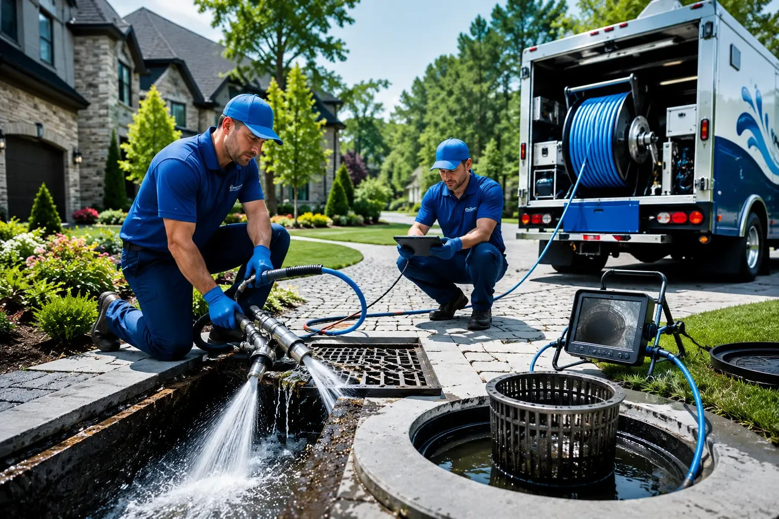 Local outdoor drain cleaning professionals in Fall River, WI