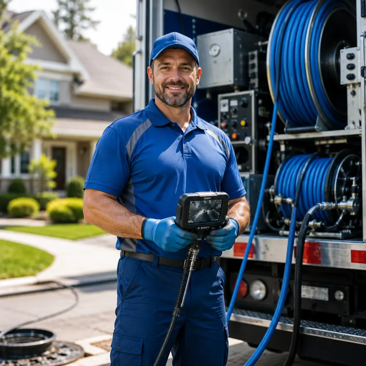 Local outdoor drain cleaning specialists in Fall River, WI